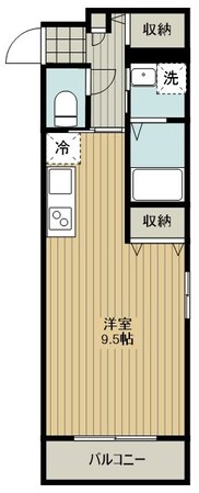 Sirius K(シリウスケー)の物件間取画像